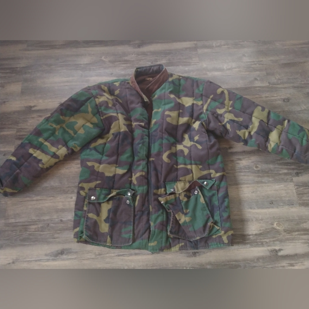 Men's Camo Coat